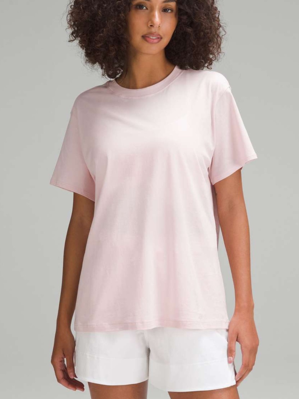 Lululemon All Yours Cotton T-Shirt Flush Pink